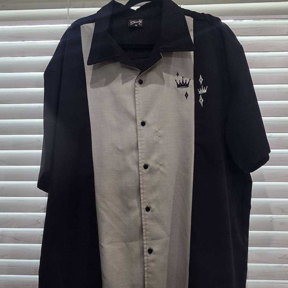 Men's Steady Brand Button Up Shirt